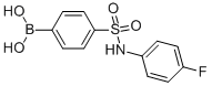 N-(4-fluorophenyl) 4-boronobenzenesulfonamide Structure,957121-13-0Structure