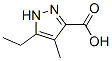 5-Ethyl-4-methyl-1h-pyrazole-3-carboxylic acid Structure,957129-38-3Structure