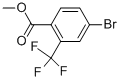 Methyl4-bromo-2-(trifluoromethyl)benzoate Structure,957207-58-8Structure