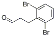 2,6-Dibromo-benzenepropanal Structure,957212-28-1Structure