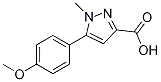 5-(4-Methoxyphenyl)-1-methyl-1h-pyrazole-3-carboxylicacid Structure,957312-76-4Structure