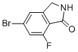 5-Bromo-7-fluoroisoindolin-1-one Structure,957346-37-1Structure