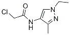 2-Chloro-n-(1-ethyl-3-methyl-1H-pyrazol-4-yl)acetamide Structure,957514-01-1Structure