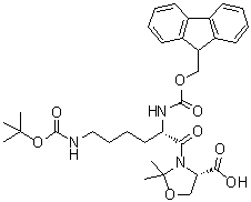 Fmoc-l-lys(boc)-l-ser[psi(me,me)pro]-oh Structure,957780-54-0Structure