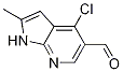 4-Chloro-2-methyl-1h-pyrrolo[2,3-b]pyridine-5-carbaldehyde Structure,958230-34-7Structure