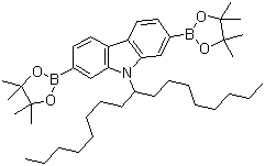 9-(1-Octylnonyl)-2,7-bis(4,4,5,5-tetramethyl-1,3,2-dioxaborolan-2-yl)-9h-carbazole Structure,958261-51-3Structure