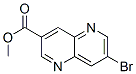 Methyl 7-bromo-1,5-naphthyridine-3-carboxylate Structure,958334-24-2Structure