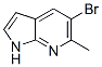 1H-Pyrrolo[2,3-b]pyridine, 5-bromo-6-methyl- Structure,958358-00-4Structure