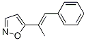 5-(1-Methyl-2-phenylethenyl)isoxazole Structure,95843-19-9Structure