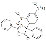 5(4H)-oxazolone, 4-(2,4-dinitrophenyl)-2,4-diphenyl- Structure,95885-60-2Structure