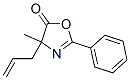 5(4H)-oxazolone, 4-methyl-2-phenyl-4-(2-propen-1-yl)- Structure,95885-61-3Structure