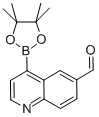 4-(4,4,5,5-Tetramethyl-1,3,2-dioxaborolan-2-yl)-6-quinolinecarboxaldehyde Structure,958852-17-0Structure