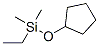 Cyclopentane, [(ethyldimethylsilyl)oxy]- Structure,959015-64-6Structure