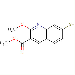 Methyl 7-mercapto-2-methoxyquinoline-3-carboxylate Structure,95903-63-2Structure