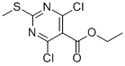 4,6-Dichloro-2-(methylthio)-5-Pyrimidinecarboxylic acid ethyl ester Structure,959070-42-9Structure