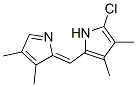 1H-pyrrole, 2-chloro-5-[(z)-(3,4-dimethyl-2h-pyrrol-2-ylidene)methyl]-3,4-dimethyl- Structure,959075-30-0Structure