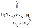 Pyrazolo[1,5-a]pyrimidine-7-carbonitrile, 6-amino- Structure,959106-15-1Structure