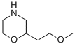 2-(2-Methoxyethyl)morpholine Structure,959238-10-9Structure