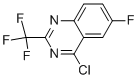 4-Chloro-6-fluoro-2-(trifluoromethyl)quinazoline Structure,959238-11-0Structure