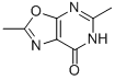 2,5-Dimethyl[1,3]oxazolo[5,4-d]pyrimidin-7(6h)-one Structure,959238-51-8Structure