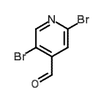 2,5-Dibromopyridine-4-carboxaldehyde Structure,959244-28-1Structure