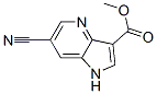 Methyl 6-cyano-1H-pyrrolo[3,2-b]pyridine-3-carboxylate Structure,959245-07-9Structure