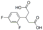 3-(2,4-Difluorophenyl)pentanedioic acid Structure,959246-68-5Structure