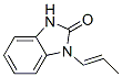 2H-benzimidazol-2-one,1,3-dihydro-1-(1-propenyl)-,(e)-(9ci) Structure,95926-75-3Structure