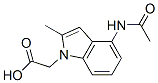 (4-Acetylamino-2-methyl-1h-indol-1-yl)acetic acid Structure,959619-21-7Structure