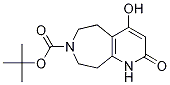 Tert-butyl4-hydroxy-2-oxo-5,6,8,9-tetrahydro-1h-pyrido[2,3-d]azepine-7(2h)-carboxylate Structure,959636-64-7Structure