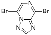 5,8-Dibromo-[1,2,4]triazolo[1,5-a]pyrazine Structure,959755-46-5Structure