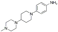 4-(4-(4-Methylpiperazin-1-yl)piperidin-1-yl)aniline Structure,959795-70-1Structure