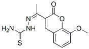 Hydrazinecarbothioamide, 2-[1-(8-methoxy-2-oxo-2h-1-benzopyran-3-yl)ethylidene]- Structure,959985-49-0Structure