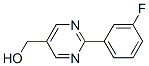 5-Pyrimidinemethanol, 2-(3-fluorophenyl)- Structure,960198-66-7Structure