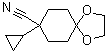 8-Cyclopropyl-1,4-dioxaspiro[4.5]decane-8-carbonitrile Structure,960370-95-0Structure