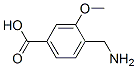 4-(Aminomethyl)-3-methoxy benzoic acid Structure,96053-20-2Structure