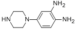 4-(1-Piperazinyl)-1,2-benzenediamine Structure,96103-60-5Structure