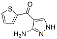 (3-Aminopyrazol-4-yl)(2-thienyl)methanone Structure,96219-87-3Structure