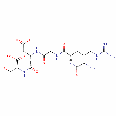 Gly-arg-gly-asp-ser Structure,96426-21-0Structure