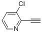 Pyridine, 3-chloro-2-ethynyl-(9ci) Structure,96439-98-4Structure