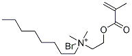 N-(2-(methacryloyloxy)ethyl)-n,n-dimethyloctan-1-aminium bromide Structure,96526-33-9Structure