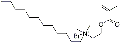 N-(2-(methacryloyloxy)ethyl)-n,n-dimethyldodecan-1-aminium bromide Structure,96526-35-1Structure