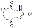 2-Bromo-6,7-dihydro-1H,5H-pyrrolo[2,3-c]azepine-4,8-dione Structure,96562-96-8Structure