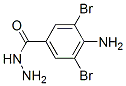 4-Amino-3,5-dibromobenzene-1-carbohydrazide Structure,96569-38-9Structure