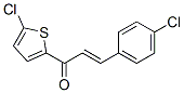 3-(4-Chlorophenyl)-1-(5-chloro-2-thienyl)prop-2-en-1-one Structure,96583-49-2Structure