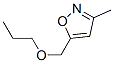 Isoxazole, 3-methyl-5-(propoxymethyl)-(9ci) Structure,96603-77-9Structure