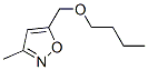 Isoxazole, 5-(butoxymethyl)-3-methyl-(9ci) Structure,96603-78-0Structure