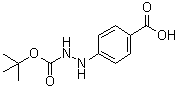 4-(2-N-boc-hydrazino)benzoic acid Structure,96736-00-4Structure