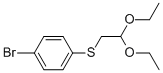 1-Bromo-4-[(2,2-diethoxyethyl)thio]benzene Structure,96804-05-6Structure