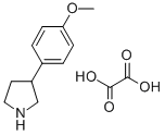 3-(4-Methoxyphenyl) pyrrolidine oxalate Structure,96877-34-8Structure